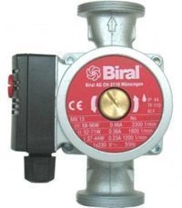 Насос циркуляционный M 15-2, 180мм, 230В, с гайками G2"хRp11/4" BIRAL
