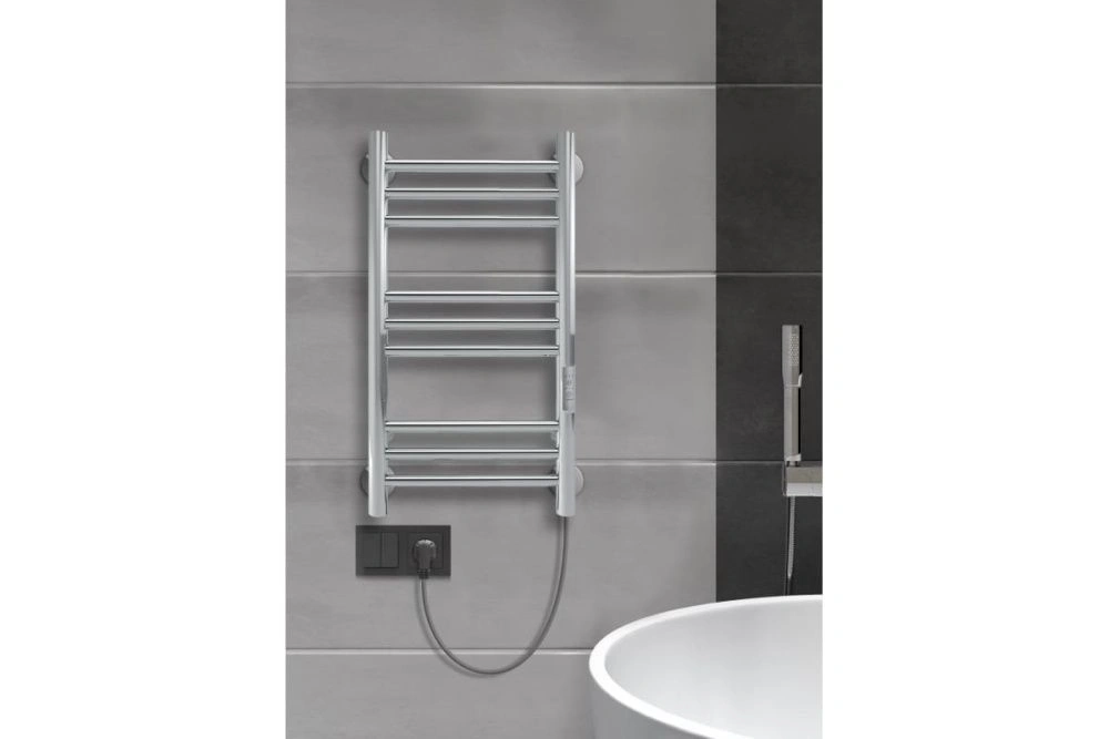 Полотенцесушитель Line Trinity (electro) 70/30 (таймер, скр.монтаж, унив.подкл.R/L, Полиров.) INDIGO