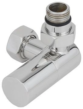Вентиль 3D правый (цилиндр) G 1/2" НР х G 3/4" НГ, RAL 1001, Сунержа