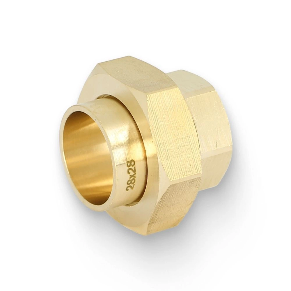 Сгон (американка) пайка-пайка 28 х 28 с плоской прокладкой Jintian