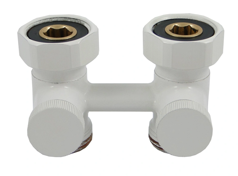 Узел нижнего подкл. G 3/4 х D3/4 прямой БЕЛЫЙ Standard Schlosser