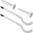 Кронштейн анкерный для радиатора 7х180 мм с дюбелем плоский эмал. УП (2шт) Rommer