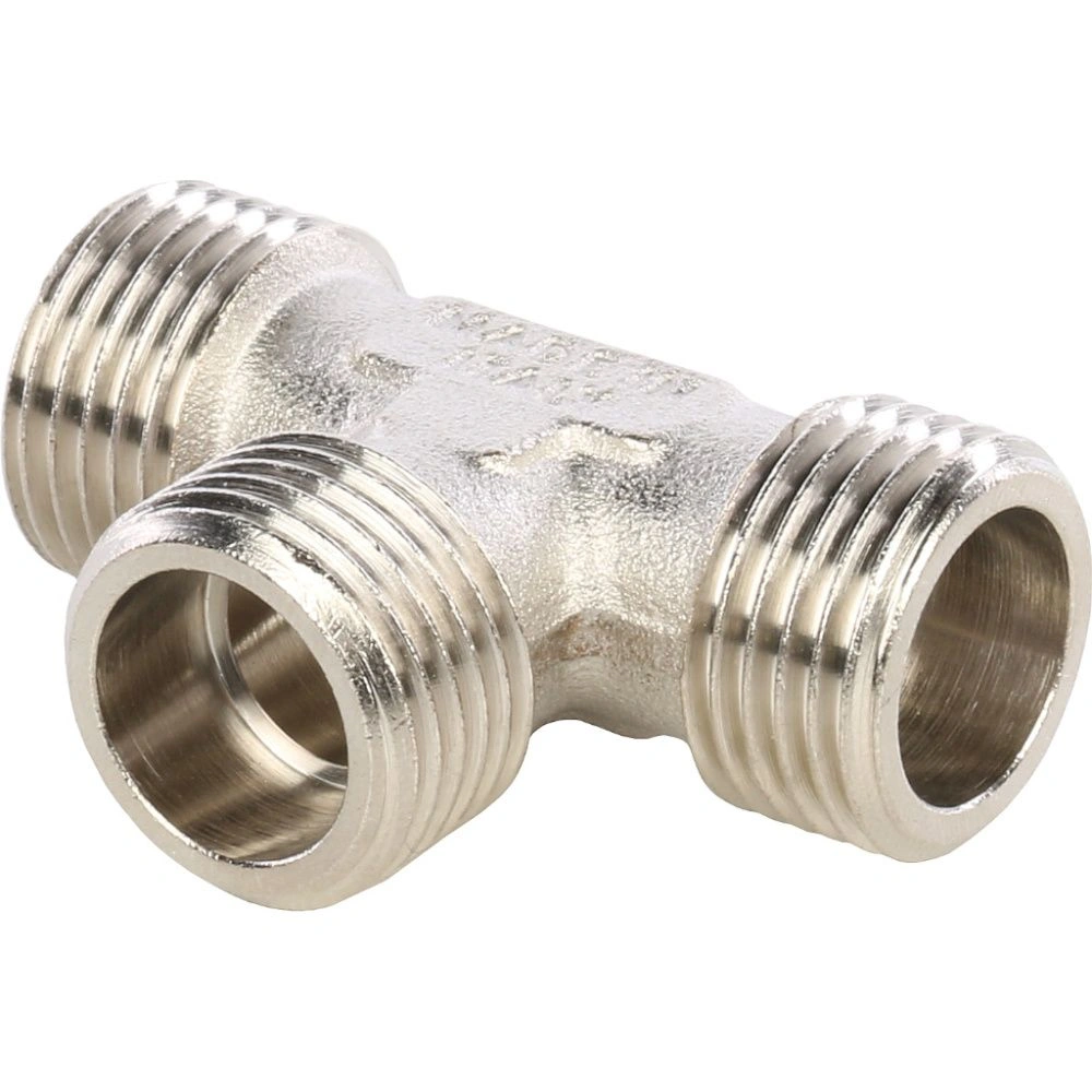 Тройник НР  1/2 (никель) Stout