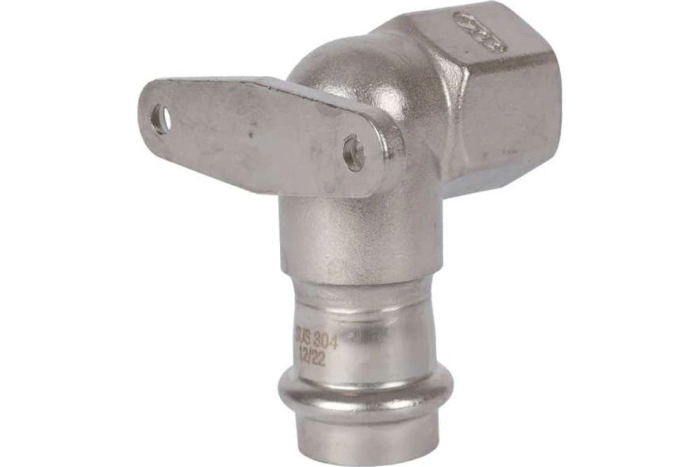 Угольник с креп. 15*1/2" ВР Rommer