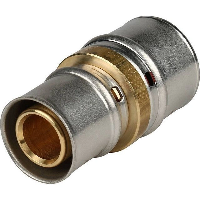 Муфта 32-26 латунь, пресс Stout