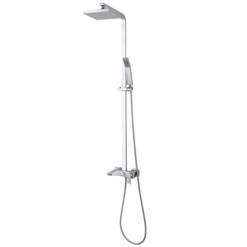 Стойка для ванны и душа CONTEST белый/хром LEMARK