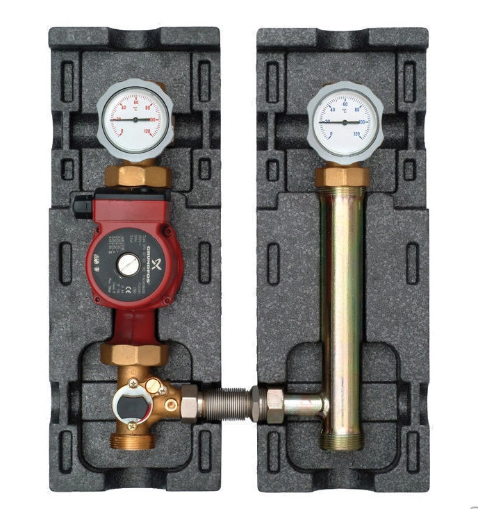 Группа насосная V-МК со смесителем (Б) DN 25 c насосом UPS 25-60