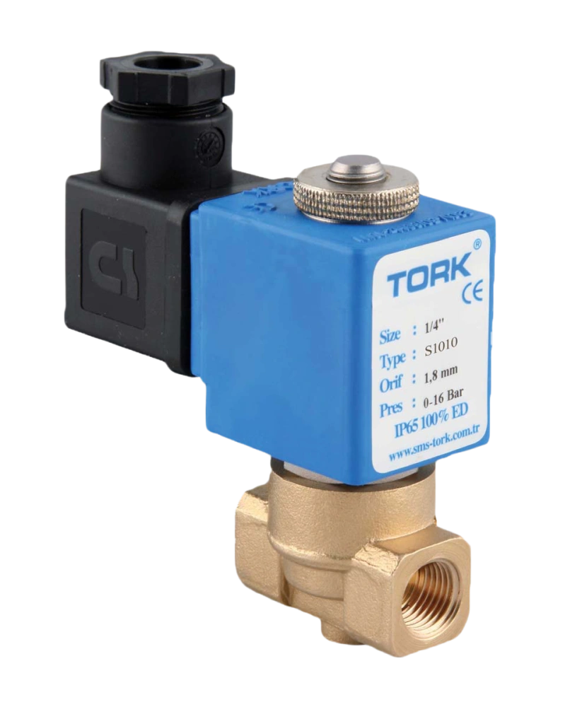 Клапан соленоидный T-GP 106 230/50AC 2/2 НЗ BSP 11/4" 30 мм 0.5-12 бар -10...+80С 