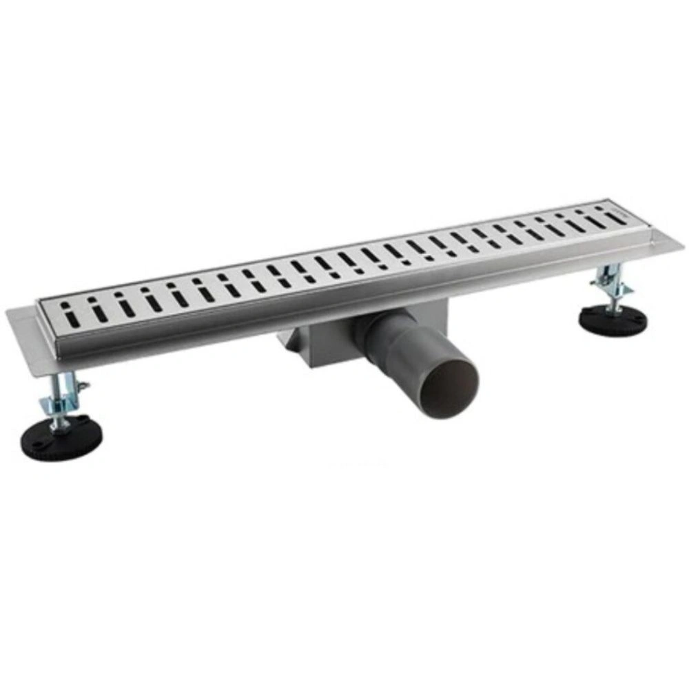 Лоток душевой комб. затвор 70х500 мм (решетка в полоску) Gappo