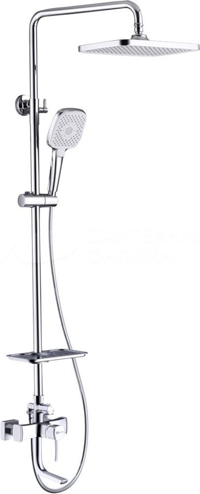 Стойка для ванны и душа EVITTA хром LEMARK