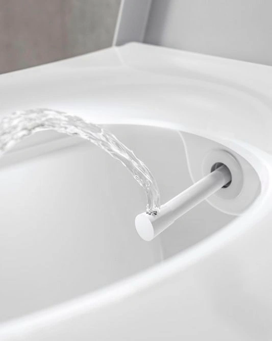 Комплект подвесного унитаза с крышкой TECEone, с гигиеническим душем TECE (9700200+9700600)