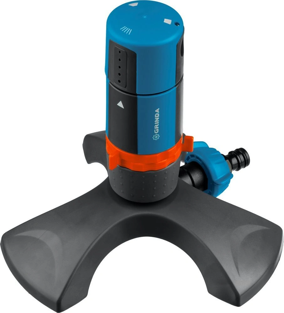 Распылитель стационарный с шестерённой передачей, пластиковый, на подставке RX-2 GRINDA