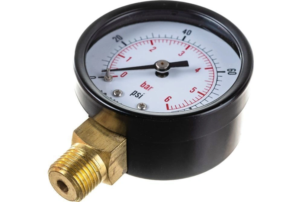 Манометр радиальный (1/4", 0-6 бар) Unipump