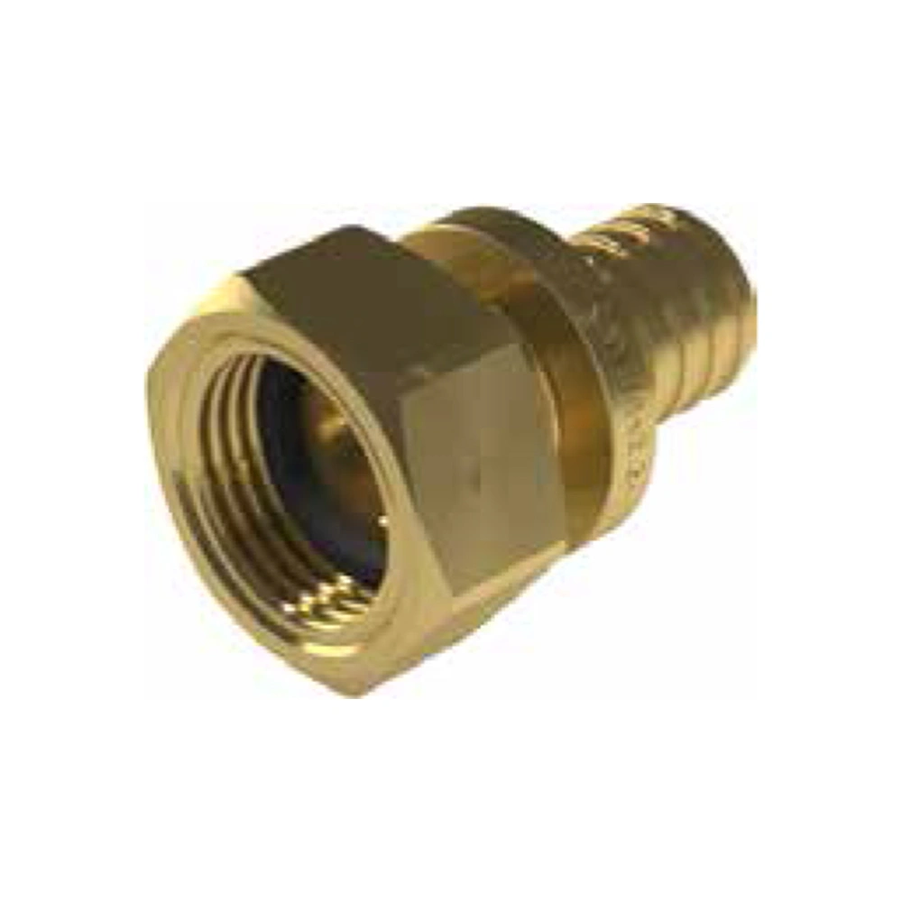 Соединитель 14 G1/2" ВР латунный с плоским уплотнением UltraLine KAN-therm