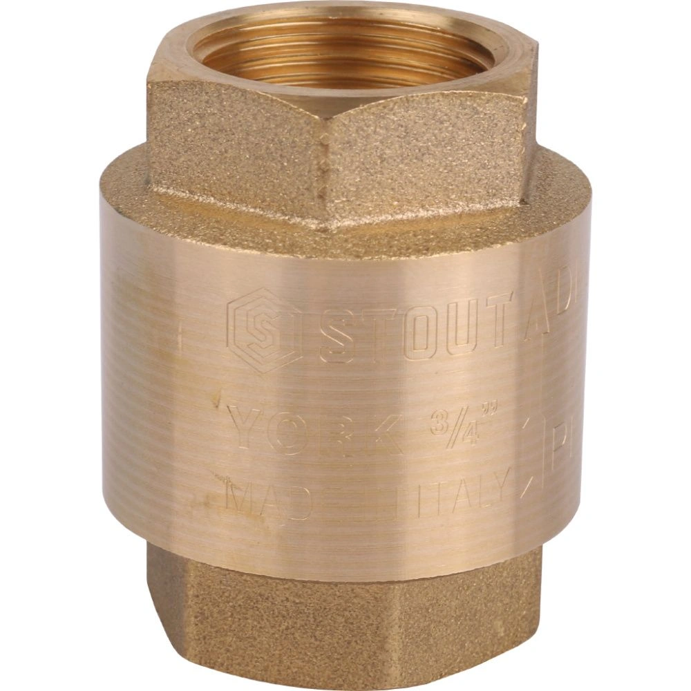 Клапан обр.   3/4" с пластик. седлом пружинный  STOUT