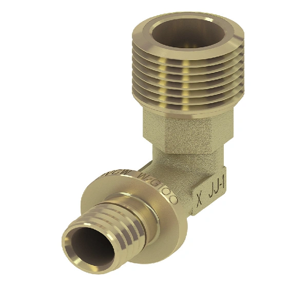 Уголок с НР  25 х 3/4" AG латунь TECE