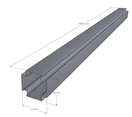 Профиль Хоммет в штангах 2.25 м ( цена за штуку)