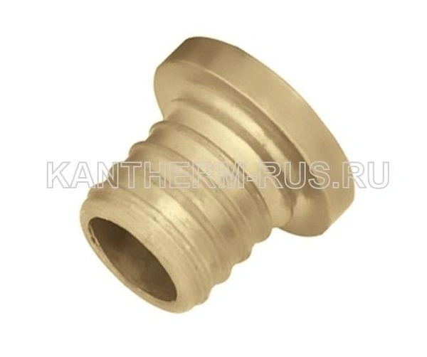 Заглушка 18*2,5 Push латунная KAN-therm