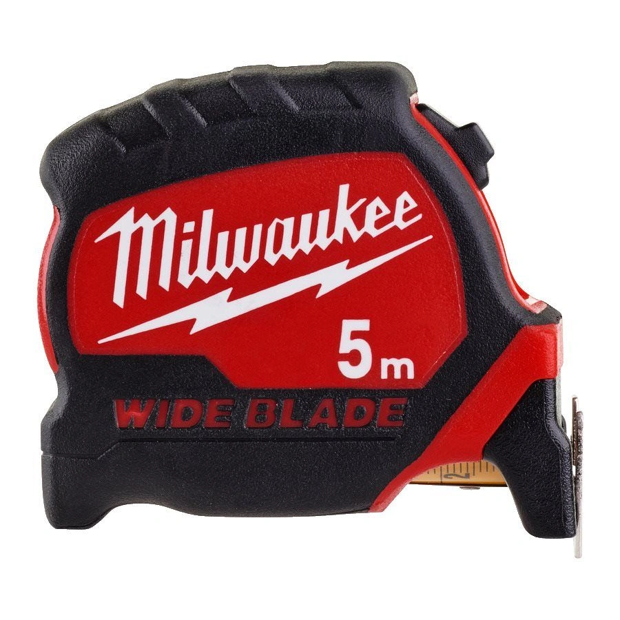 Рулетка PREMIUM широкая WIDE BLADE 5м/ширина 33мм, Milwaukee