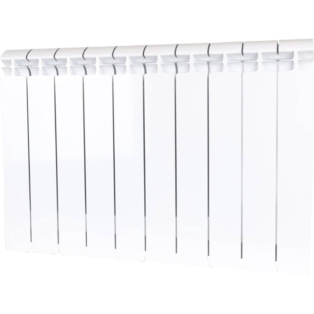 Радиатор биметаллический Alpha 500/80 10 секций боковое подключение STOUT