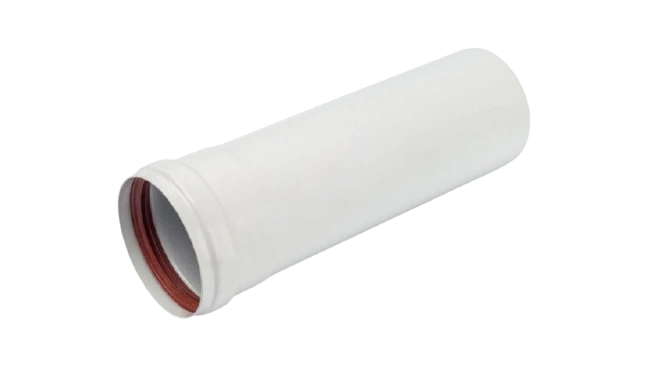 Труба Ду 80 мм, L=250 мм, полипропилен, Gekon