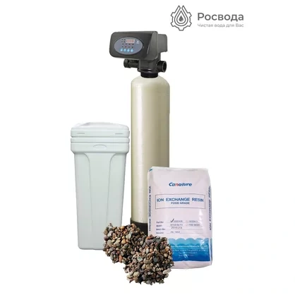 Корпус 0844 BLUE в комплекте с клапаном Runxin F116Q3 и солевым баком BTR-70