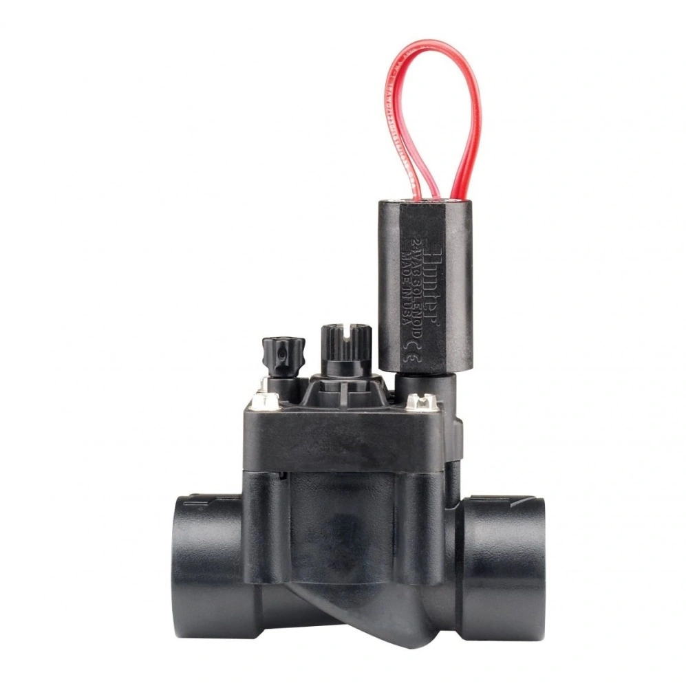 Э/м клапан Hunter PGV-101-G-B, с регулятором потока 1" ВР, 24 V