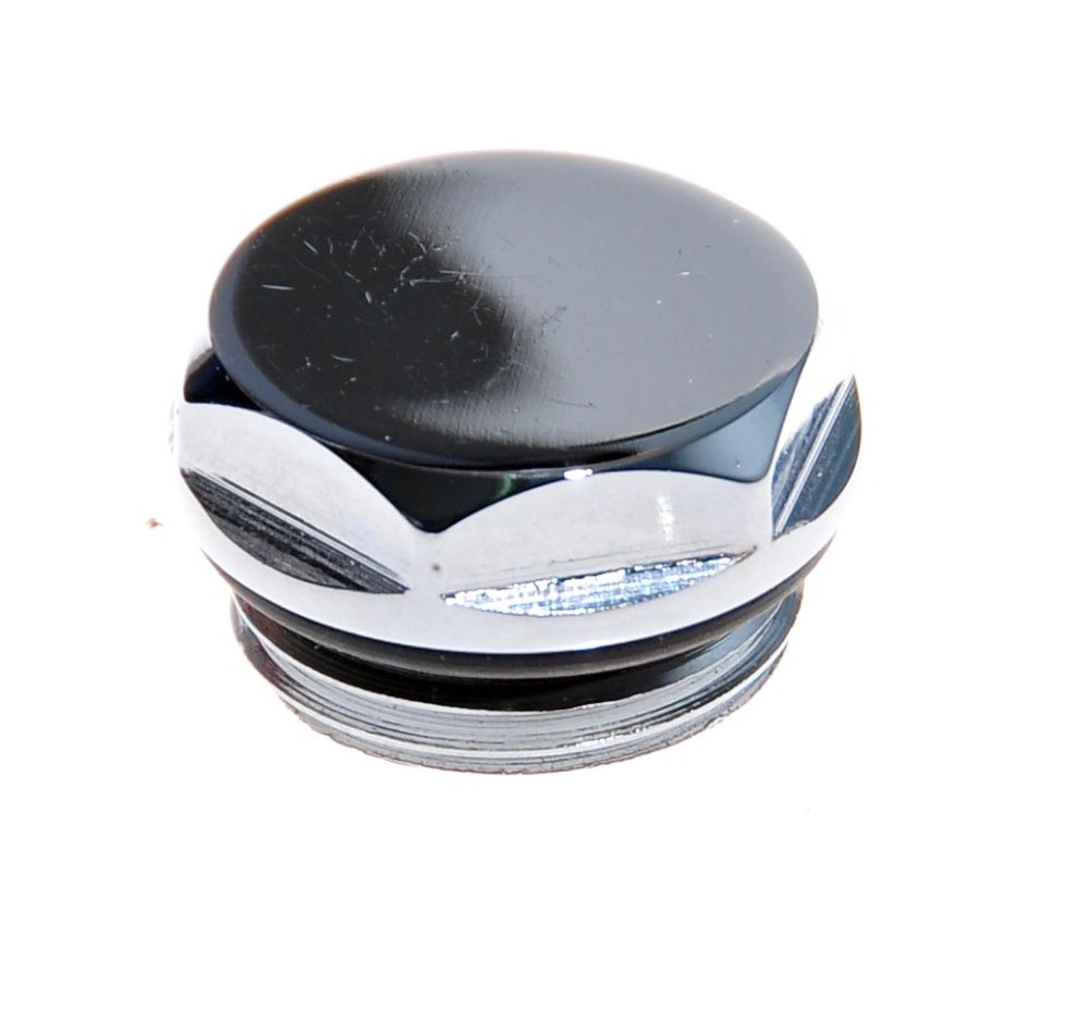 Заглушка с резиновым кольцом хромированная 1/2", SMART