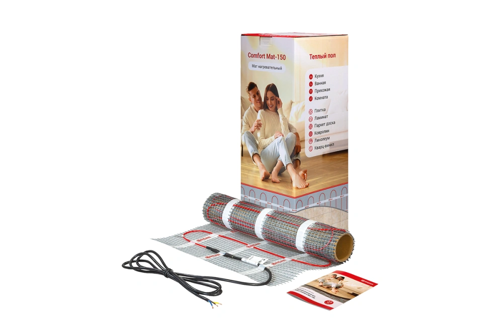 Мат нагревательный Ridan Comfort Mat-150 (1,5 м²) 225 Вт 230 В 