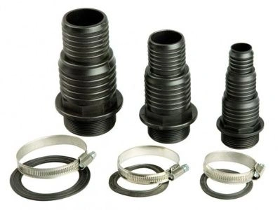 Штуцер универсальный с хомутом Schlauchtuelle mit Schelle 2-63/50mm 