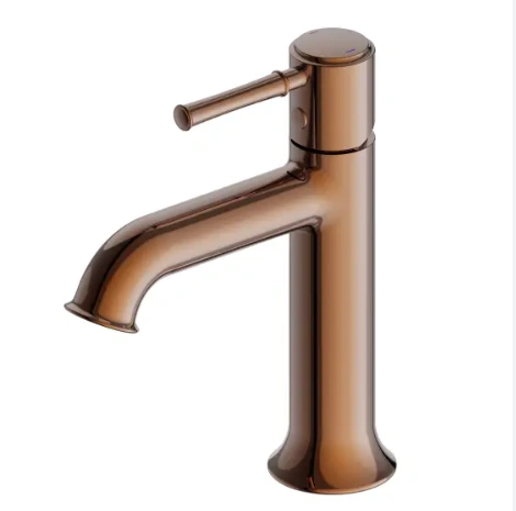 Смеситель для раковины TOR, Розовое золото, WONZON & WOGHAND