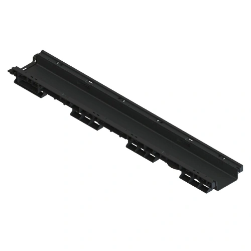 Лоток водоотводный PolyMax Basic ЛВ-10.16.06-ПП пластиковый, высота 60мм