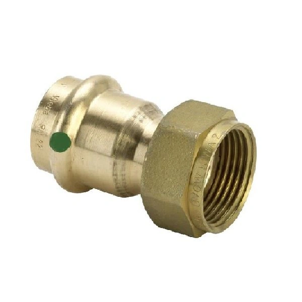 Переход с накидной гайкой ВР 22 х 3/4 press SC-Contur Viega