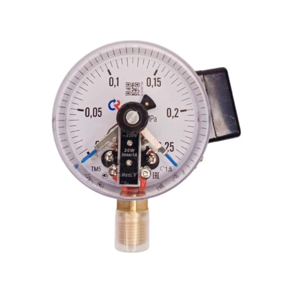 Манометр э/к ТМ-510Р.05 (0..0,25 МПа ) G1/2", 100мм, 150С, кл.т.1,5, Исп.V (ЛРПЗ)