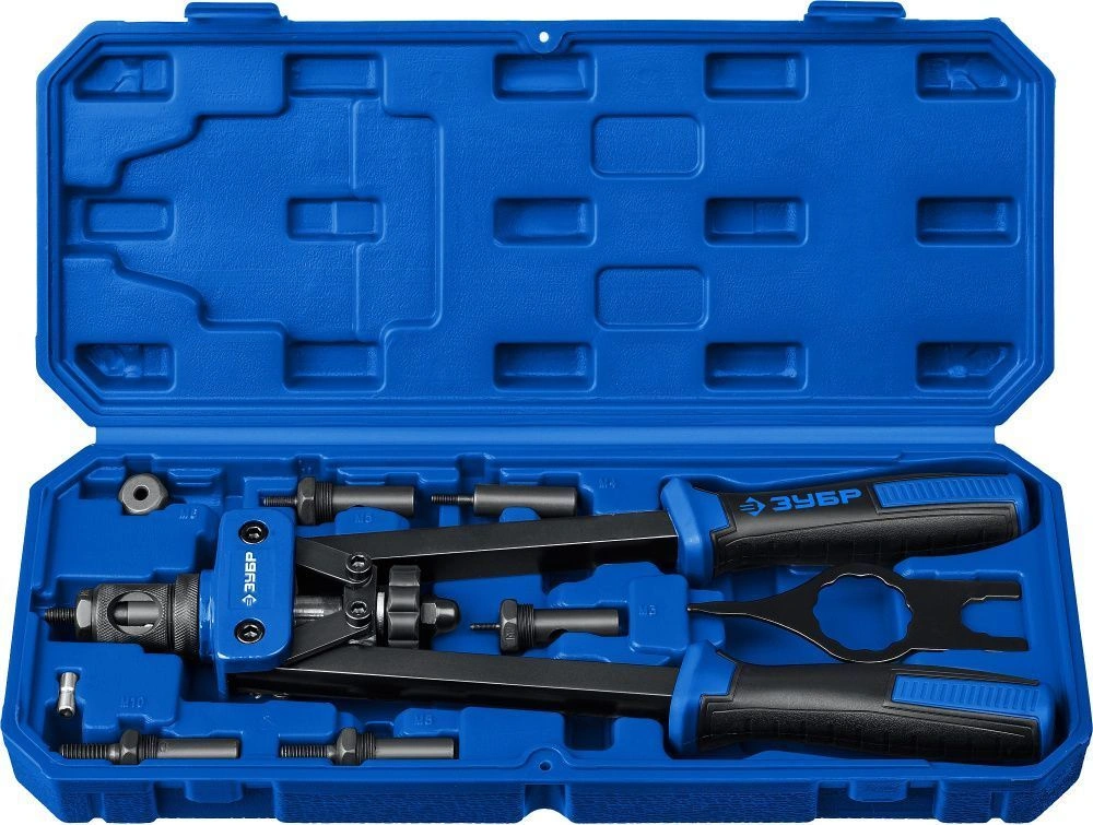 Заклепочник в кейсе Р-М10 МЗ-М10 ЗУБР