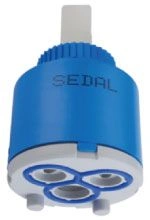Картридж SEDAL, D=35мм, короткий, с керамическими пластинами, LEMARK