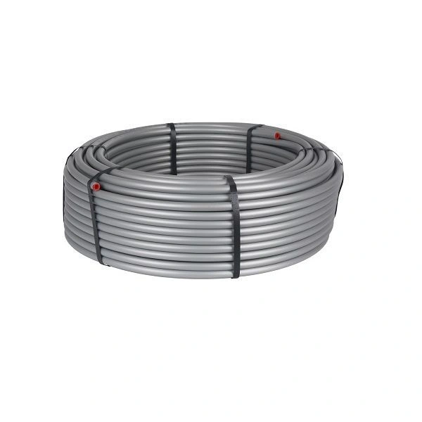 Труба PE-Xc 20x2.9 серая (бухта 100м) stabil STOUT (кратно бухте)