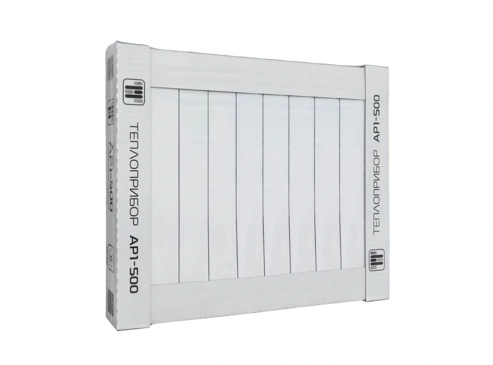 Радиатор алюминиевый 500/90 10 секций Теплоприбор