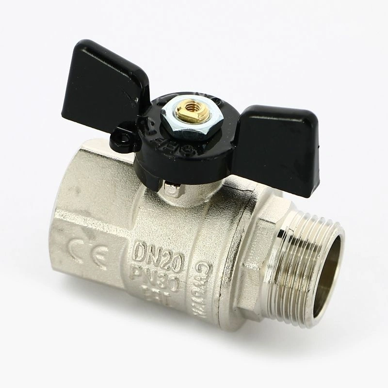 Кран шаровой НВ  3/4" (бабочка) Bugatti