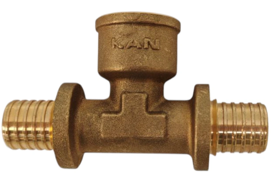 Тройник 16x1/2" латунь ВР UltraLine KAN-therm