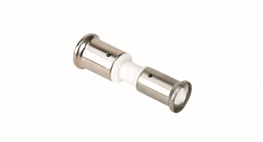 Муфта 32-20 ПВДФ, пресс (белая) HENCO