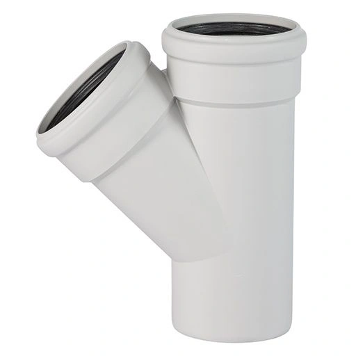 Тройник для бесшум. канализации SKEA DN110/58x45°, Ger