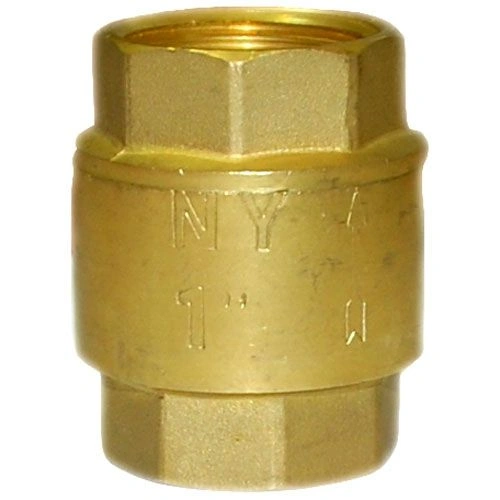 Клапан обратный тип.10.309 латунный NY, Ду065, Ру16, Траб=95 гр., Тмах=110гр, внутр. резьба.