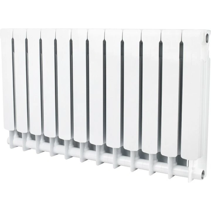 Радиатор биметаллический Space 500/90 12 секций боковое подключение STOUT