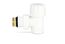 Клапан термостатический радиаторный 1/2 угловой белый Varmega