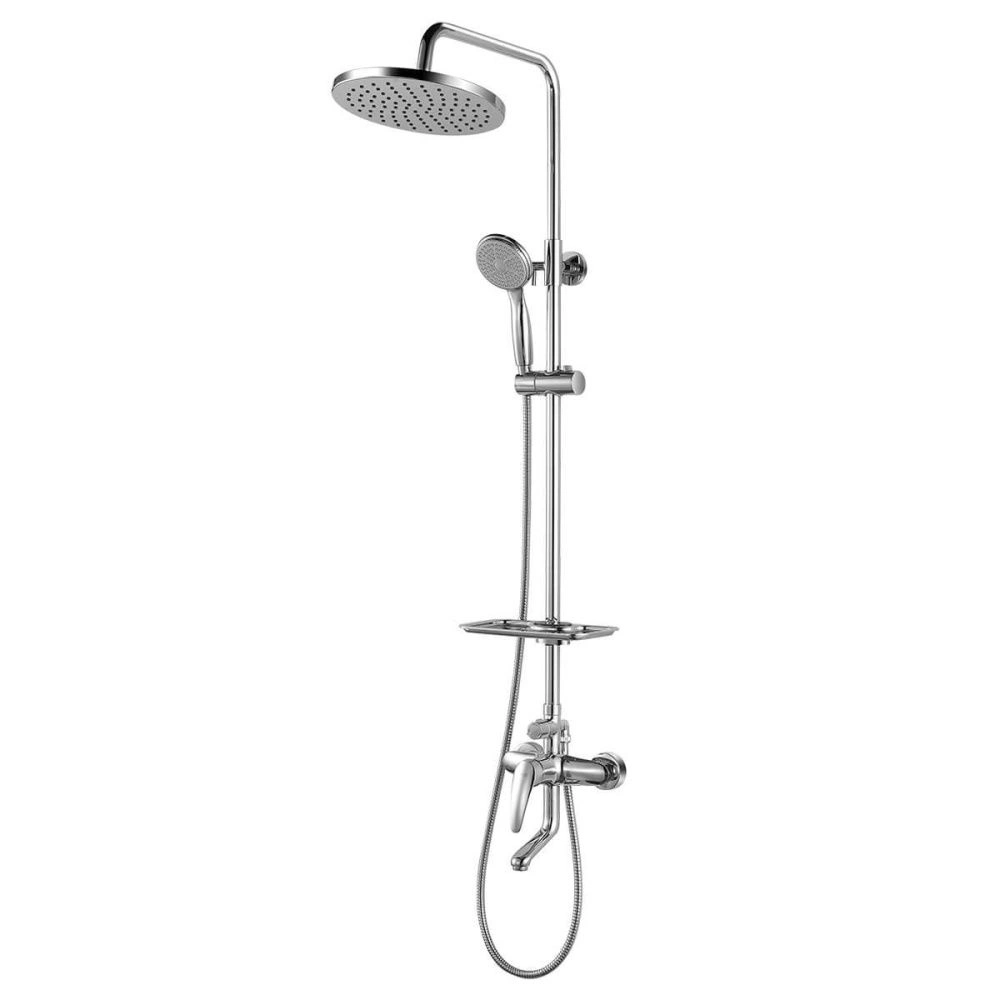 Стойка для ванны и душа LINARA хром LEMARK