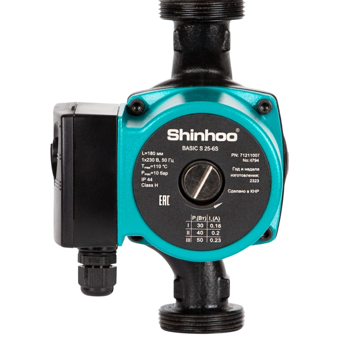 Насос BASIC S 25-6S 1x230V Shinhoo