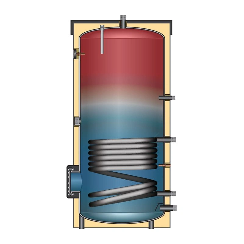 Водонагреватель для бытовой воды, EBS-PU 120 л. эмаль, с изоляцией (гар. 8 лет) Huch