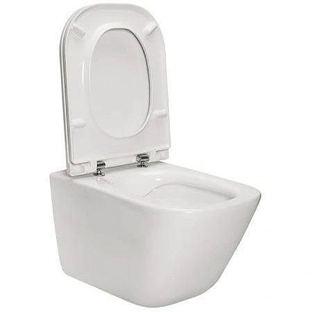 Унитаз Gap rimless ROCA подвесной с сиденьем Slim Soft Close дюропласт