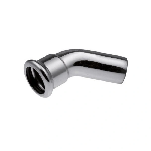 Отвод ниппельный 28*28 45 гр. KAN-Therm Steel